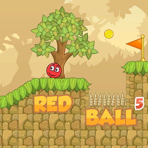 RED BOUNCE BALL 5