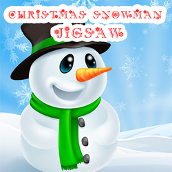 CHRISTMAS SNOWMAN JIGSAW PUZZLE