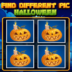 FIND DIFFERENT PIC HALLOWEEN