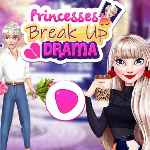 play PRINCESSES BREAKUP DRAMA game