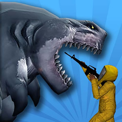 play Sharkosaurus Rampage game