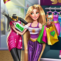 play Goldie Princess Realife Shopping game