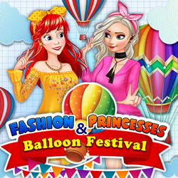 play Fashion Princesses And Balloon Festival game