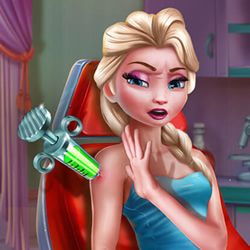 play Ice Queen Vaccines Injection game
