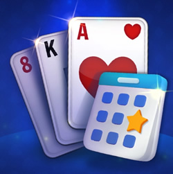 play Daily Solitaire Blue game