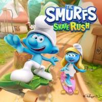 play The Smurfs Skate Rush game