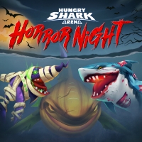 play hungry shark arena horror night game