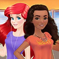 play Princess on Vacation game