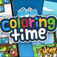 play Hellokids Coloring Time game