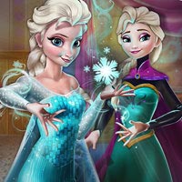 play Elsa Secret Transform game