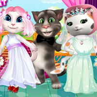 play White Kittens Bride Contest game