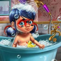 play Ladybug Baby Shower Care game