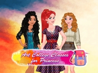 play Art College Classes for Princess game