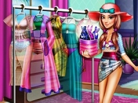 play Tris Beachwear Dolly Dress Up H5 game