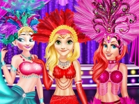 play Princess as Los Vegas Showgirls game