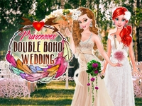 play Princesses Double Boho Wedding game