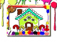 play House Coloring Book game