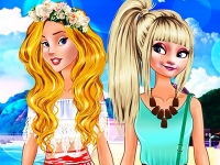 play Princesses Welcome Summer Party game