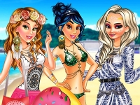 play Princesses Boho Beachwear Obsession game