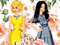 play Princesses Flower Show game