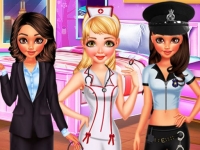 play BFF Princess Career Photoshoot game