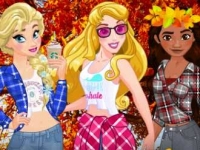 play Princess Fall Flannels game