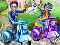 play Princess Scooter Ride game