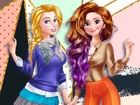 play Princess Anti Fashion: Sporty & Classy game