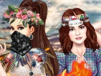 play Princess BFF Burning Man game