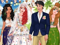 play Princess Coachella Inspired Wedding game