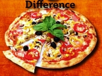 play Pizza Spot the Difference game