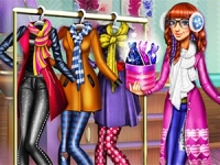 play Tris Winter Fashion Dolly Dress Up game