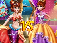play Anna Mermaid Vs Princess game