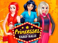 Princesses at Yard Sale