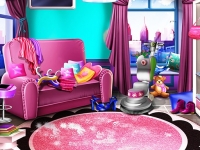 play Girly House Cleaning game