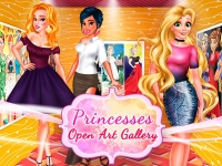 play Princesses Open Art Gallery game