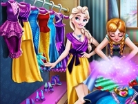 play Ice Kingdom Wardrobe Cleaning game