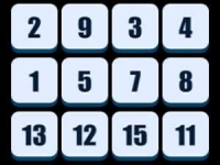 play Numbers Sliding Puzzle game