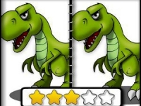 play Dinosaur Spot The Difference game