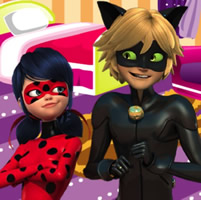 play Ladybug And Chat Noir Room Makeover game