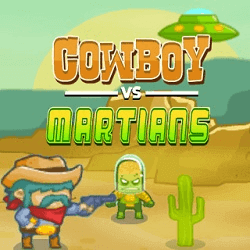 play Cowboy VS Martians game