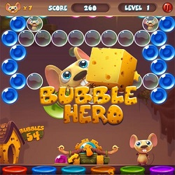 play Bubble Hero 3D game