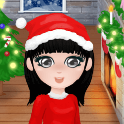 play Christmas Girl Dressup game