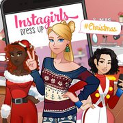 play Instagirls Christmas Dress Up game