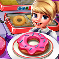 play COOKING FAST 2 DONUTS game