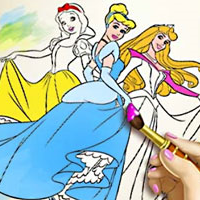 play A Colorful Album Of Princesses game