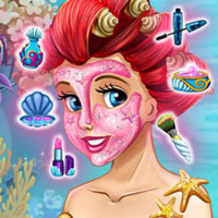 play Mermaid Princess Makeup Show game