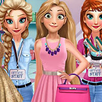 play Princess Rachel Shopping game