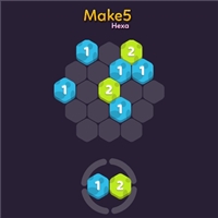 play Make 5 Hexa game