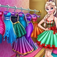 play Ice Queen Wardrobe Cleaning game